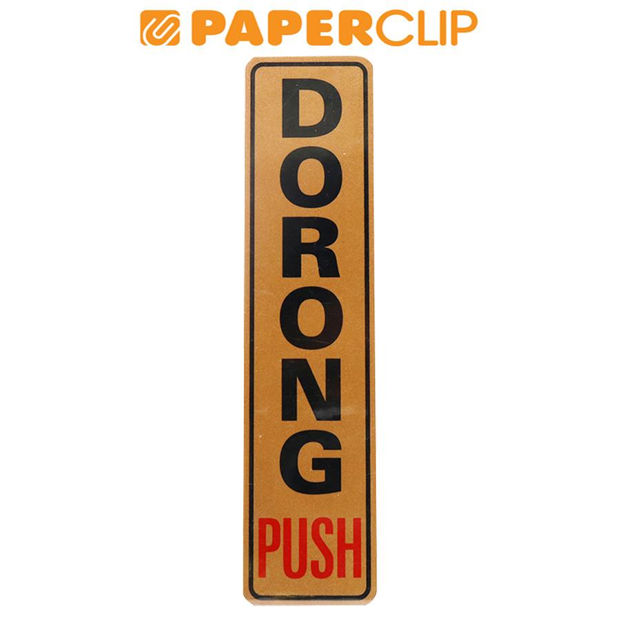 

SIGN MG 3A GD-07 DORONG (PUSH)