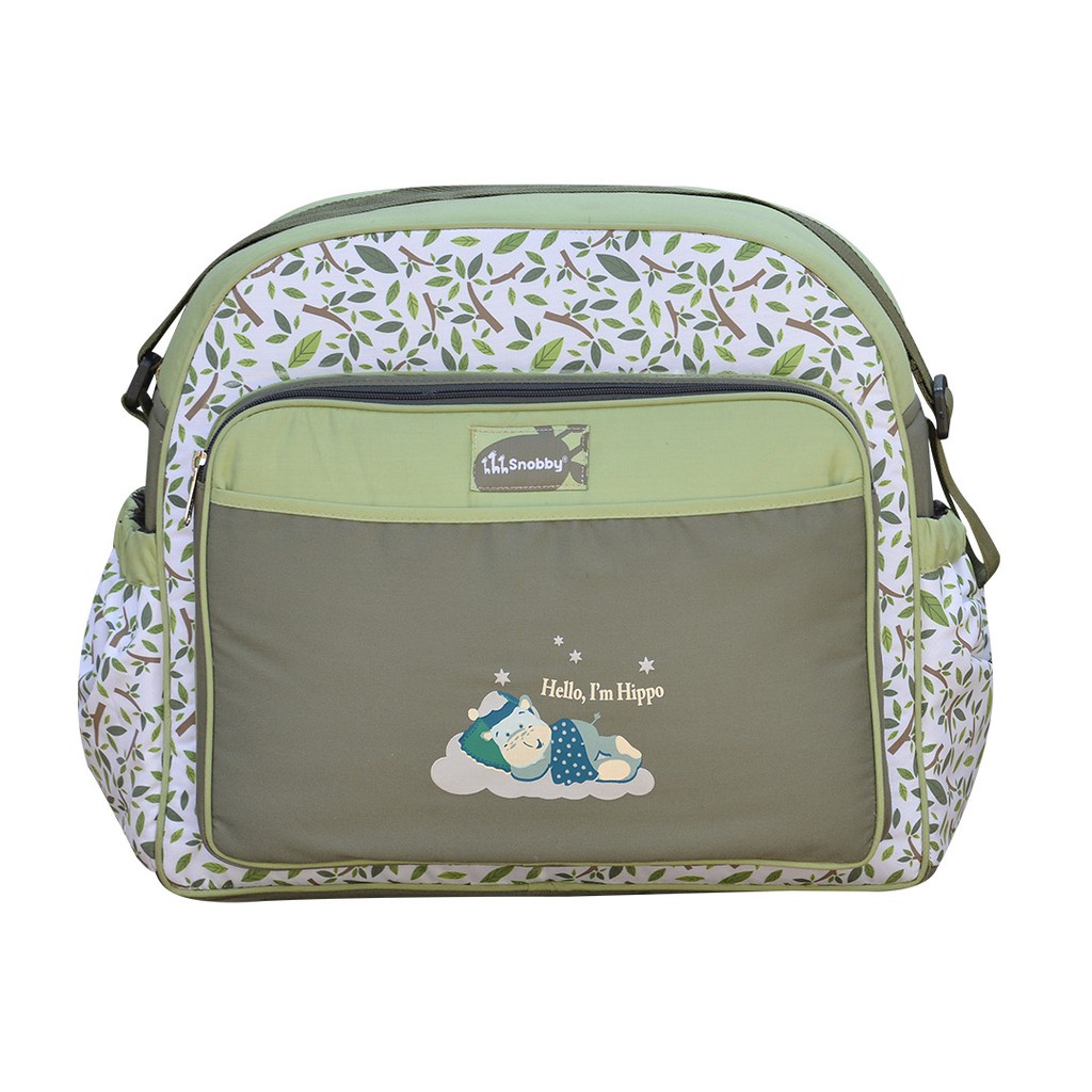 Tas Bayi Besar Hippo Series Saku Print TPT3173-Snobby