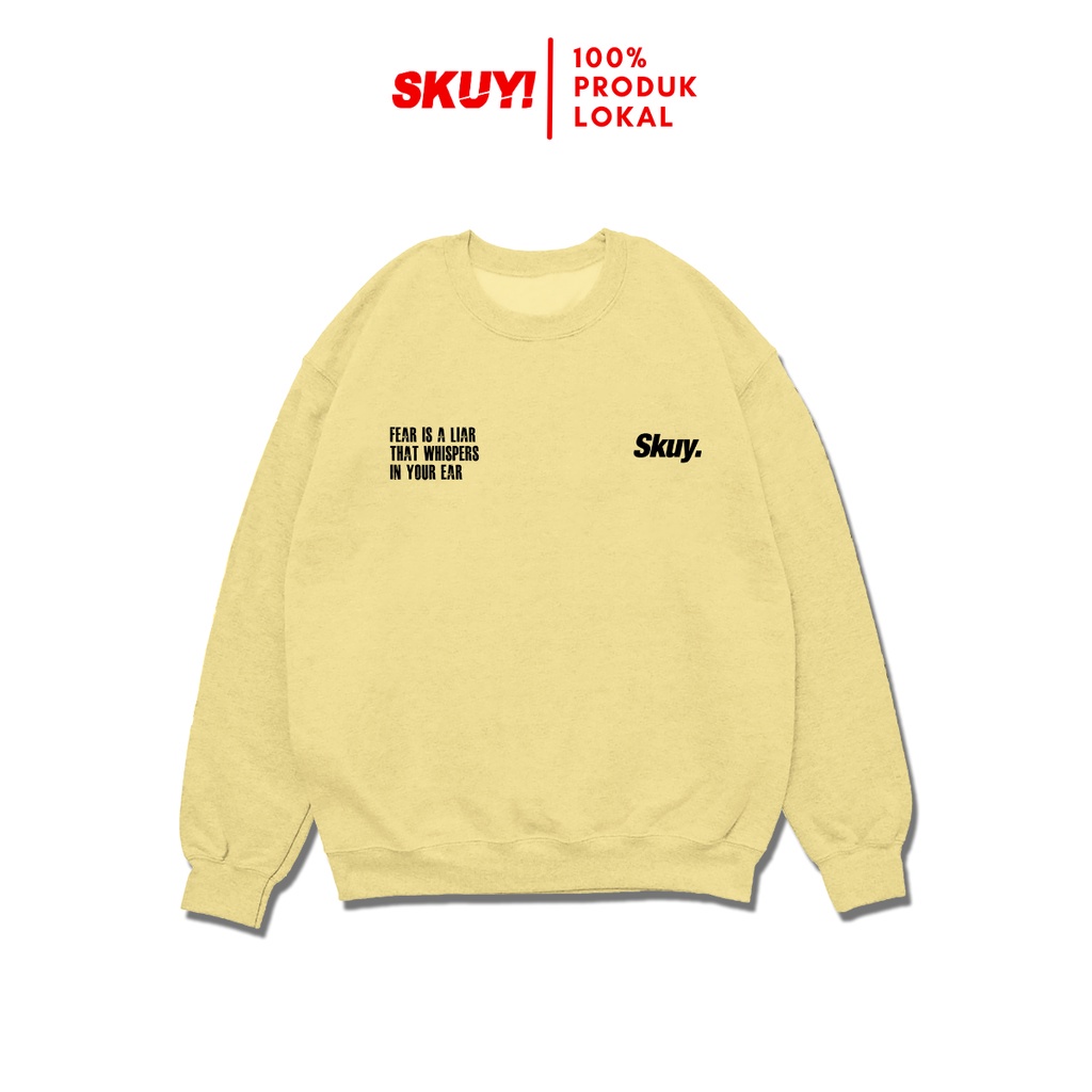 Crewneck Skuy Cream | Article Vol V