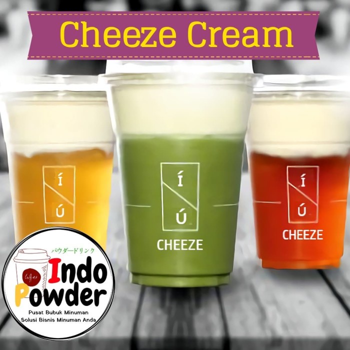 

[Minuman Bubuk Aneka Rasa] Cheese Cream 1Kg / PREMIUM Cheese Cream Powder 1Kg