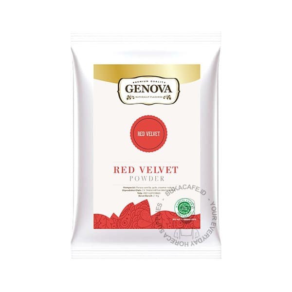 

✨NEW✨ -Genova Red Velvet Powder 1 kg - Bubuk Minuman- 2.2.23