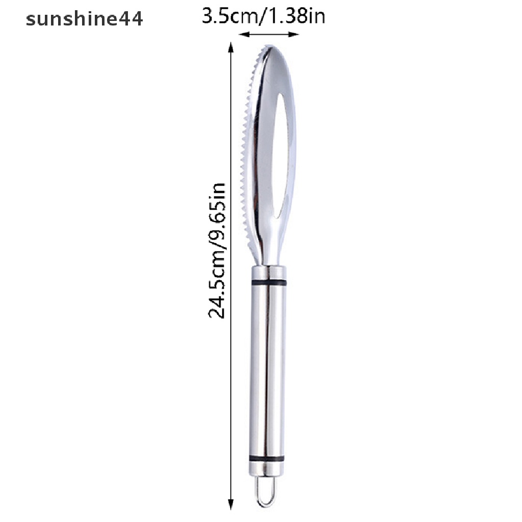 Sunshine Parutan Kerok Stainless Steel Fast Cleaner Penghilang Pengupas Kulit ID