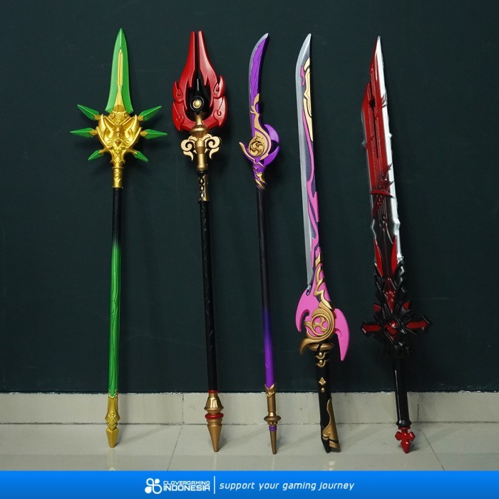 Miniatur Genshin Impact Xiao PJWS Signature Polearm