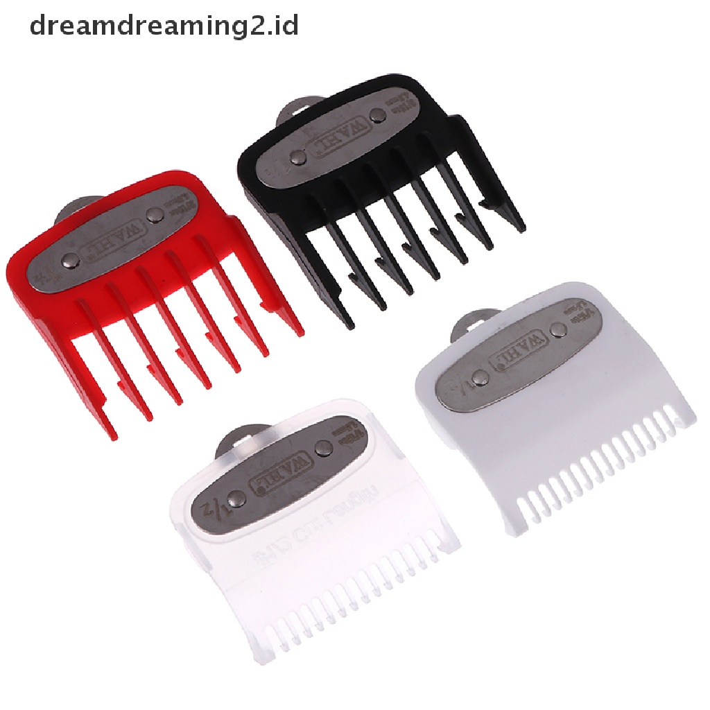 (hot) Set Sisir Tempel Guide Comb Ukuran 1.5mm+4.5mm Dengan Penjepit Holder Metal//