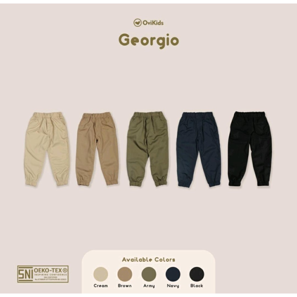 OVIKIDS GEORGIO / CELANA ANAK CHINO JOGGER