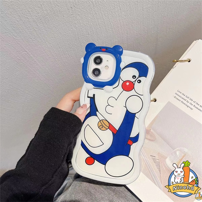 IPHONE Casing Kompatibel Untuk Iphone14 13 12 11 Pro Max X Xr Xs Max7 8 6 6s Plus SE Pasangan Lucu Animasi Casing Ponsel Bingkai Monster Kecil Soft Cases Airbag Shockproof Cover Pelindung