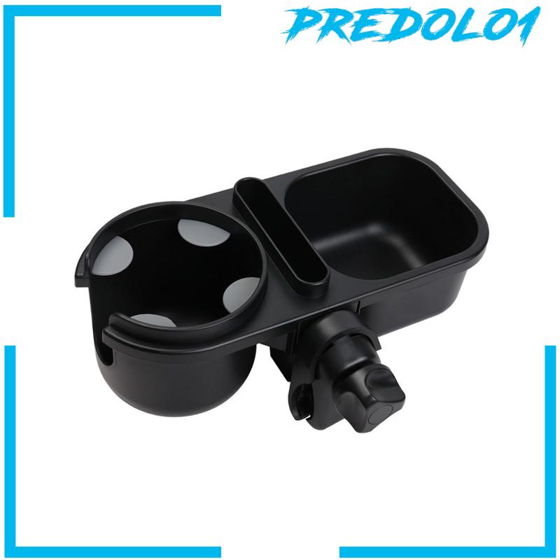 [Predolo1] Portable Stroller Cup Holder Stabil Tahan Lama Adjustable Untuk Bayianak Trip