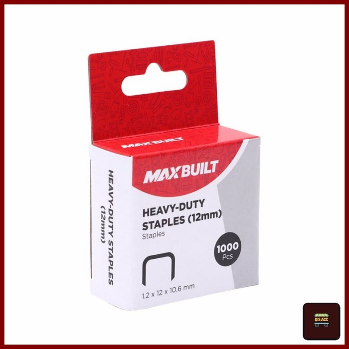 

MAXBUILT Step Gun Refill / Isi Ulang Staples Tembak 12 Mm 1000 Pcs