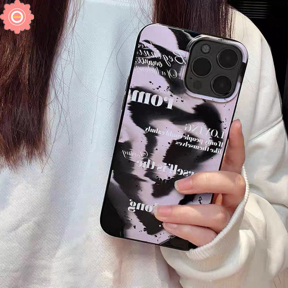 Case Kompatibel Untuk IPhone Xr7 8 Plus 11 14 12 13 Pro Max X XS Max SE 2020 Bintang Kartun Lucu Fashion Art Gradasi Motif Warna-Warni Shockproof Glossy Candy Phone TPU Soft Cover