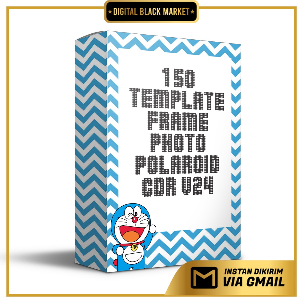 150 Template Frame Photo Polaroid v24