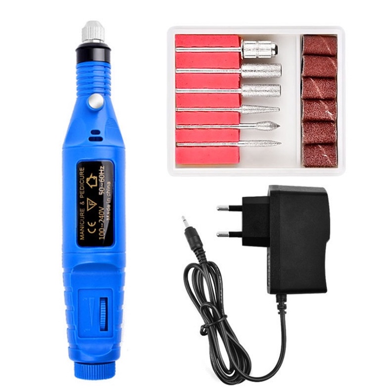 Pena kuku listrik Drill Grinding Mesin Kikir Kuku Elektrik Pen Pedicure Manicure salon shaper usb Bor kuku listrik pedikur pena kuku listrik NEW Electric Nail