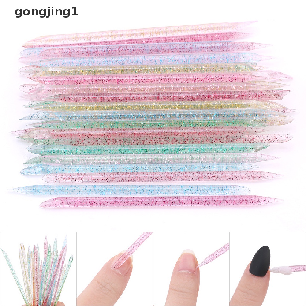 Ggg 100Pcs Reusable Crystal Stick Kutikula Remover Alat Perawatan Kuku Manicures Tools ID