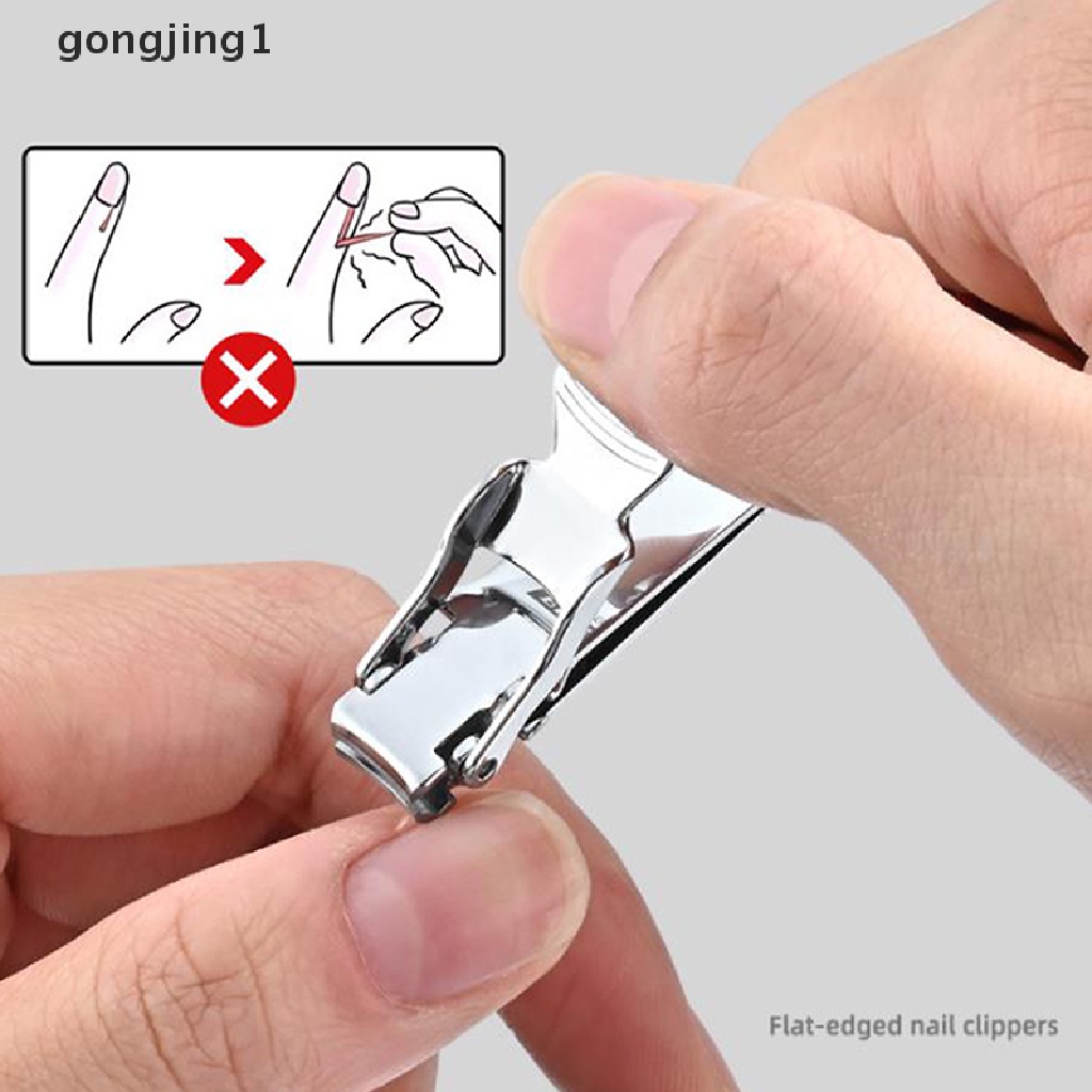 Ggg Gunting Kuku Mini Ultra Tipis Portable Stainless Steel Nail Toe Cutter Trimmer ID