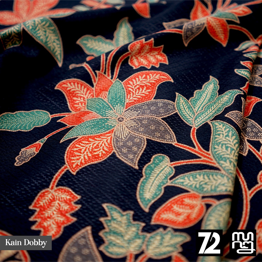 KAIN BATIK PREMIUM Bahan Dobby Dobi Dobbi Dolbi Motif Parang Warna Orange Hitam Hijau 723492 Cap 72 Jarik Jarit Samping Kebat Panjang Batik Dobby Modern Premium Bahan Seragam Batik Pernikahan Kantor Keluarga Murah Kamen Jadi Batik Bali Lembaran