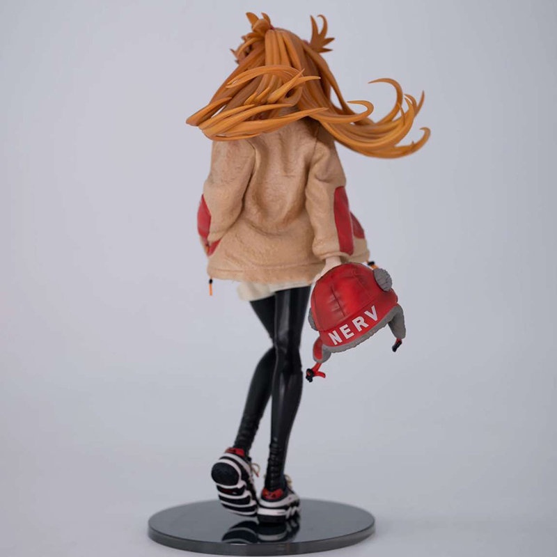 Anime Neon Genesis Evangelion Action Figure Baru Asuka Langley Shikinami Figure Ver.Radio Eva Part.2 25cm Ornamen Koleksi Model PVC