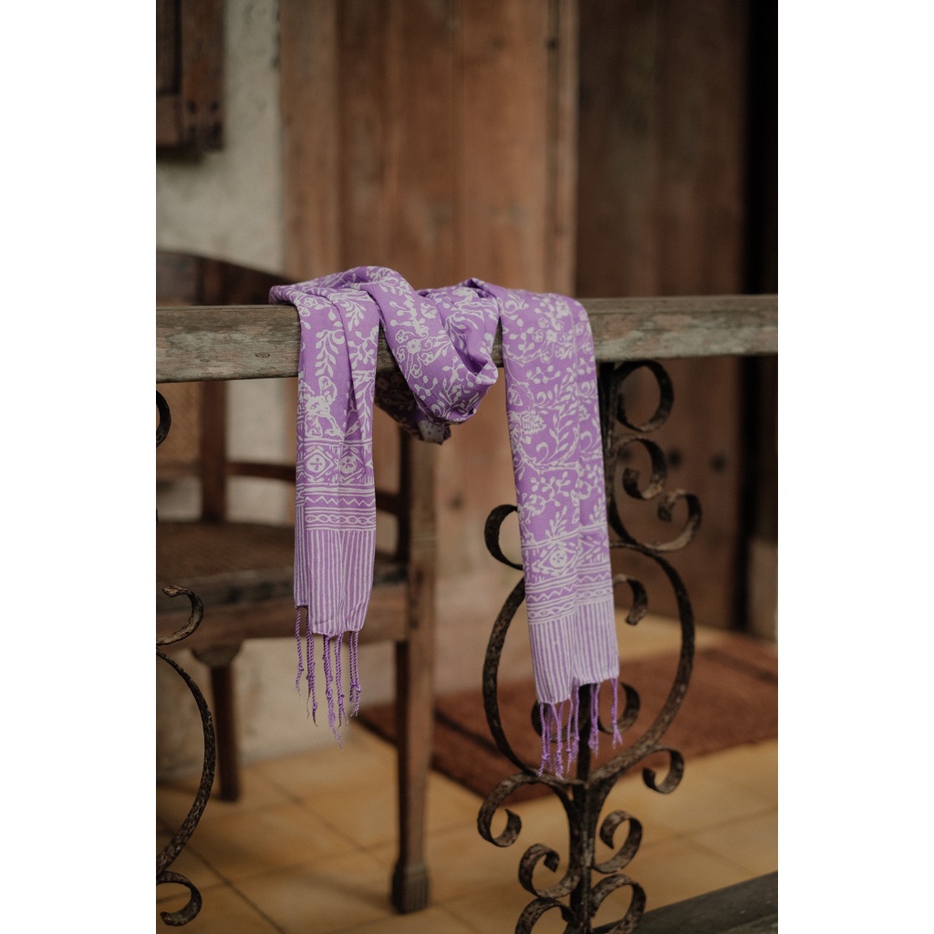 RATU - Scarf Batik J80 Purple