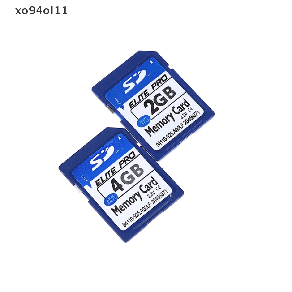 Xo 128MB 256MB 512MB 2GB 4GB SD standard card Aman Memori digital OL