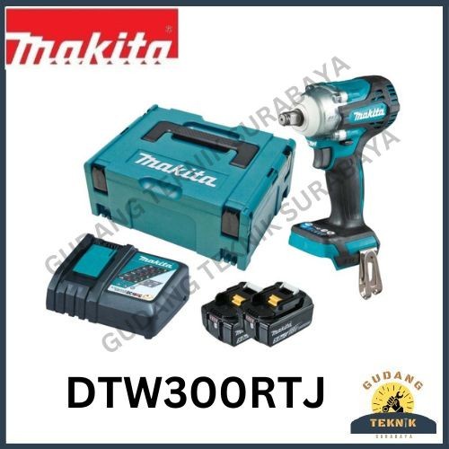 MAKITA DTW300RTJ cordless impact wrench / DTW 300 RTJ