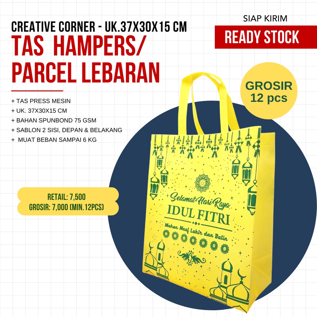 GROSIR Tas Hampers Parcel Lebaran Super Kuat (TERMURAH)