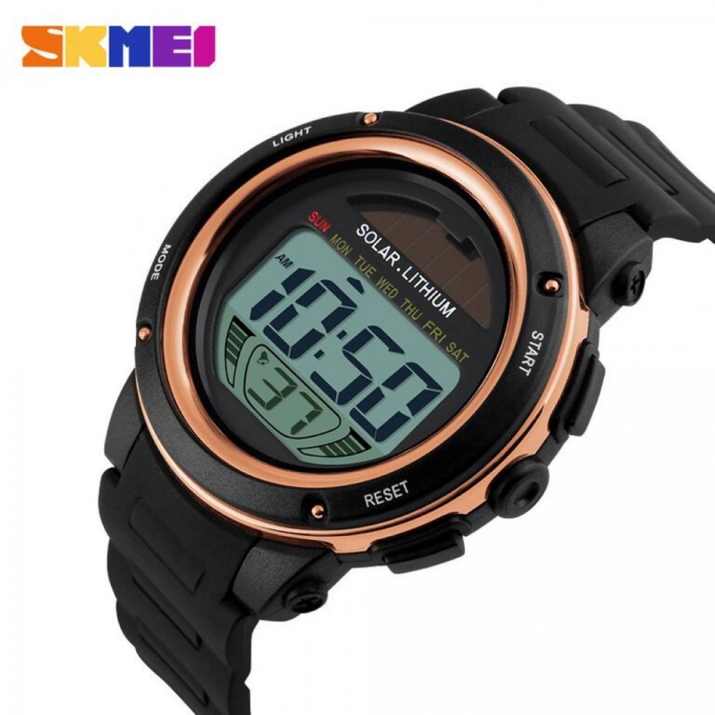 SKMEI Jam Tangan Digital Pria Tenaga Solar Pria - DG1096