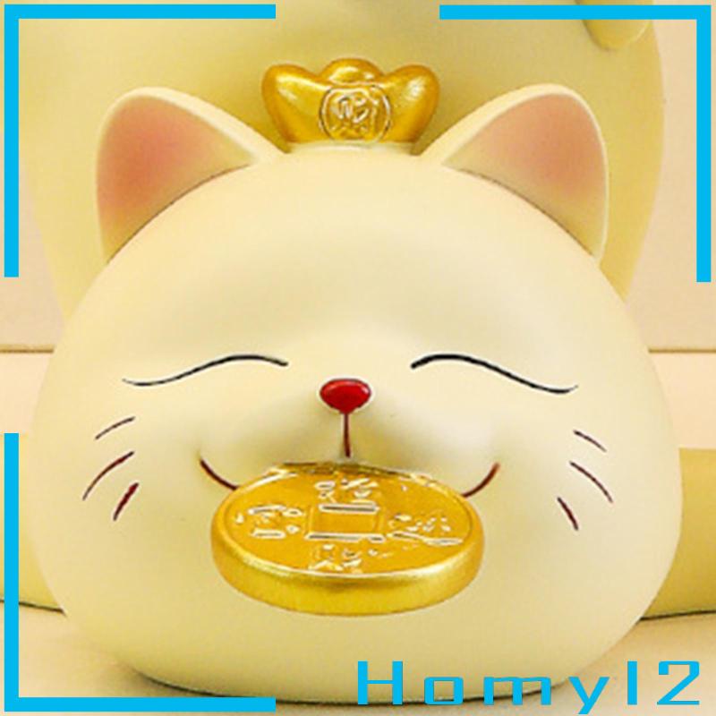 [HOMYL2] Patung Patung Kucing Pintu Masuk Modern Tempat Kunci Kitten Statue Vanity Tray