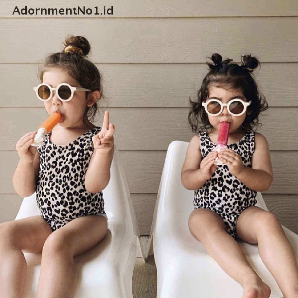 [AdornmentNo1] 2022kacamata Hitam Bingkai Bulat Anak-Anak Cute Small Face Sunglasses [ID]