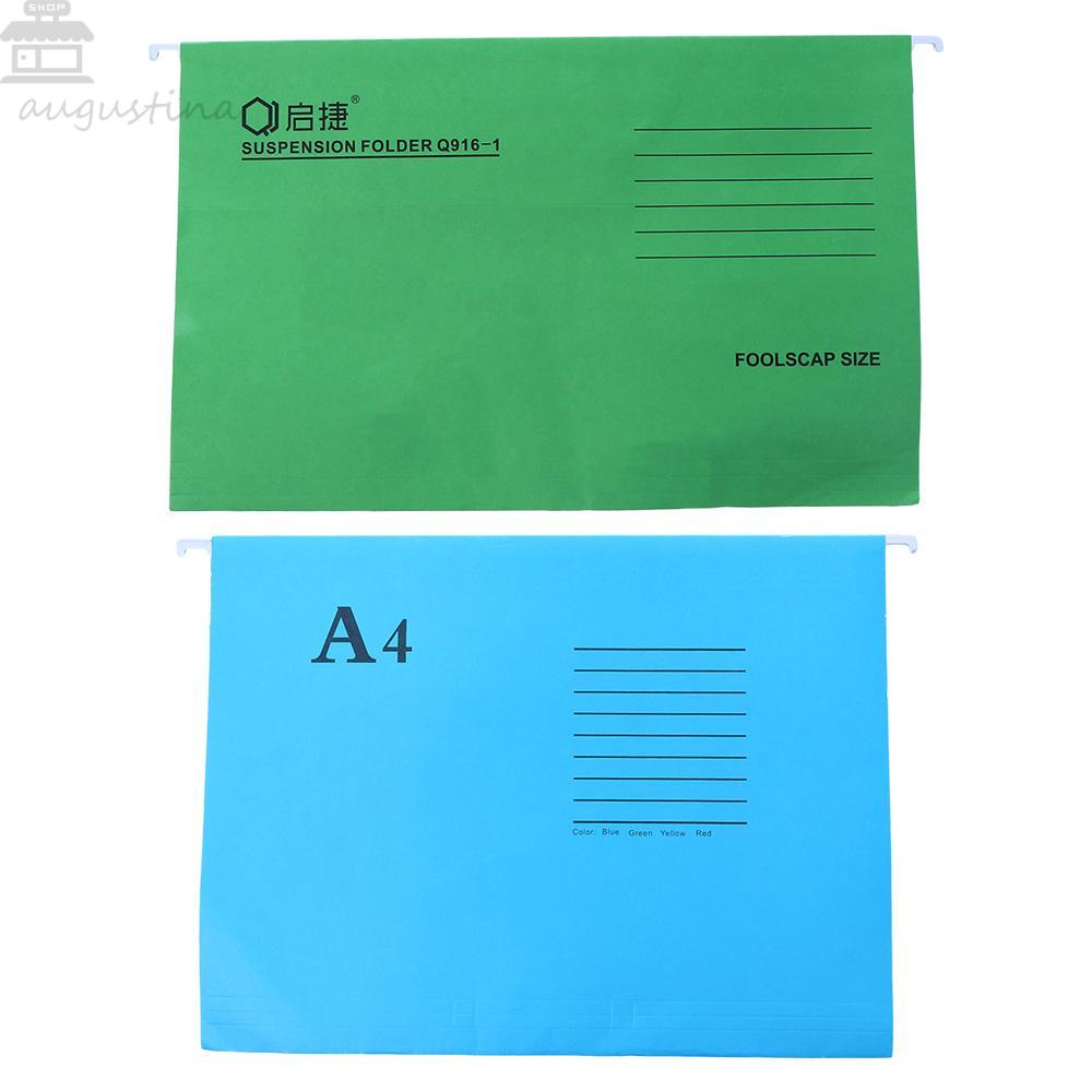 File Folder Agustina Klasifikasi File Perlengkapan Sekolah Ukuran A4 FC Desktop File Storage Documents Organizer Tempat File Gantung