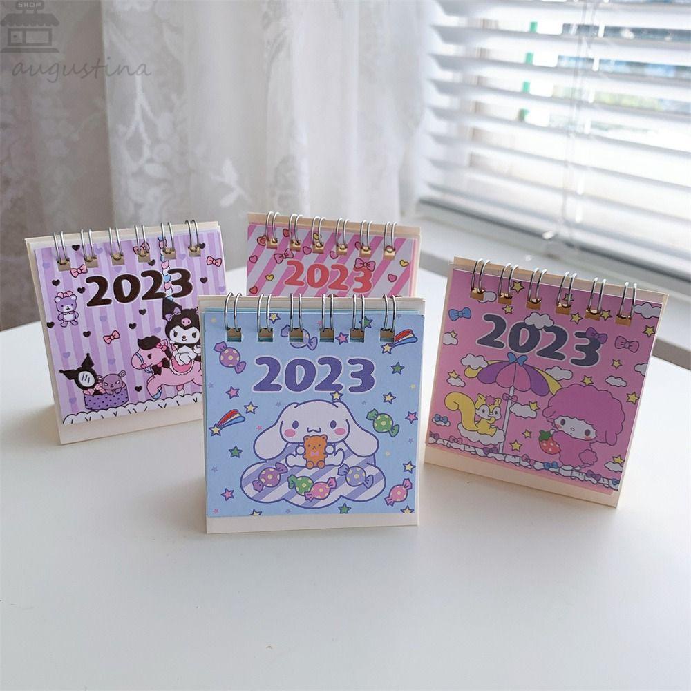 Augustina Kalender Meja Tahun 2023 Motif Kartun My Melody Untuk Kantor