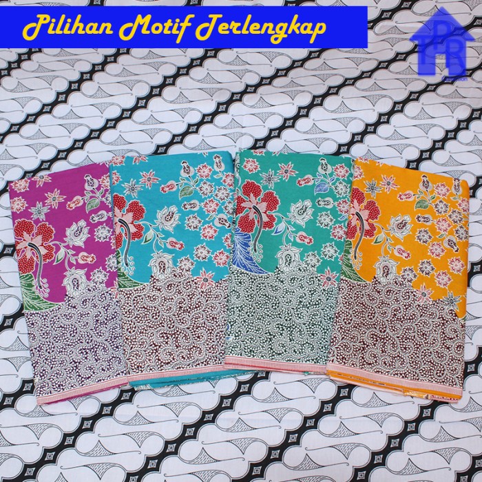 Kain Batik Bahan / Batik Pekalongan Ori / Seri Cibulan 297 Ukuran 115x220cm.