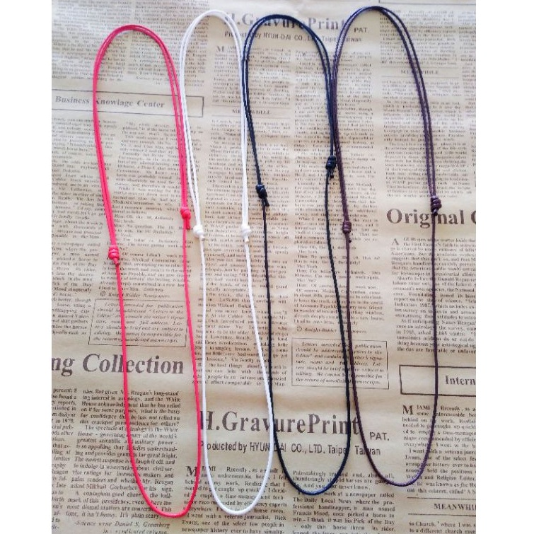 ZAYKA==Gelang Tangan Pria &amp; Wanita Simple dan Aesthetic Bahan Tali Satin Ukuran Menyesuaikan Aksesoris Fashion Handmade Murah