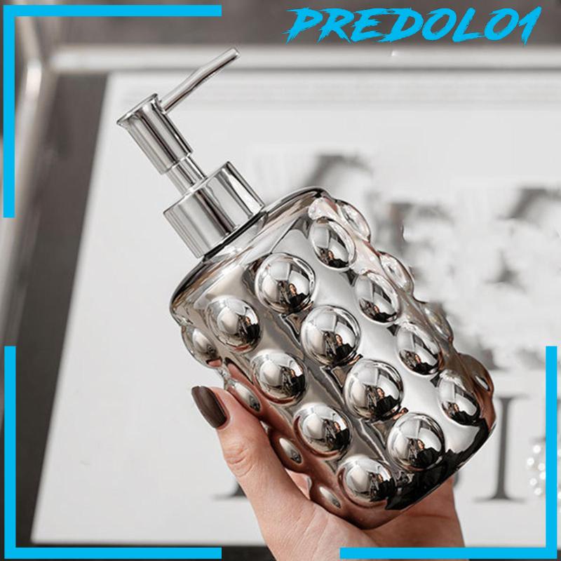 [Predolo1] Dispenser Sabun Cuci Tangan Cair Keramik 350ml Modern Dan Praktis Dengan Pompa Dorong