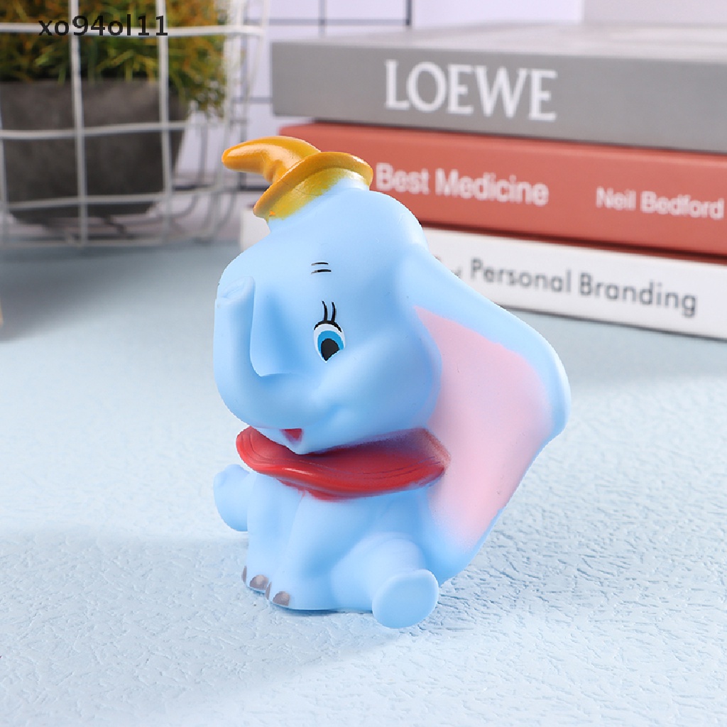 Xo 10 cm Anime Dumbo Action Figure Dumbo Sirkus Kuping Besar Gajah Terbang Dream Boneka OL