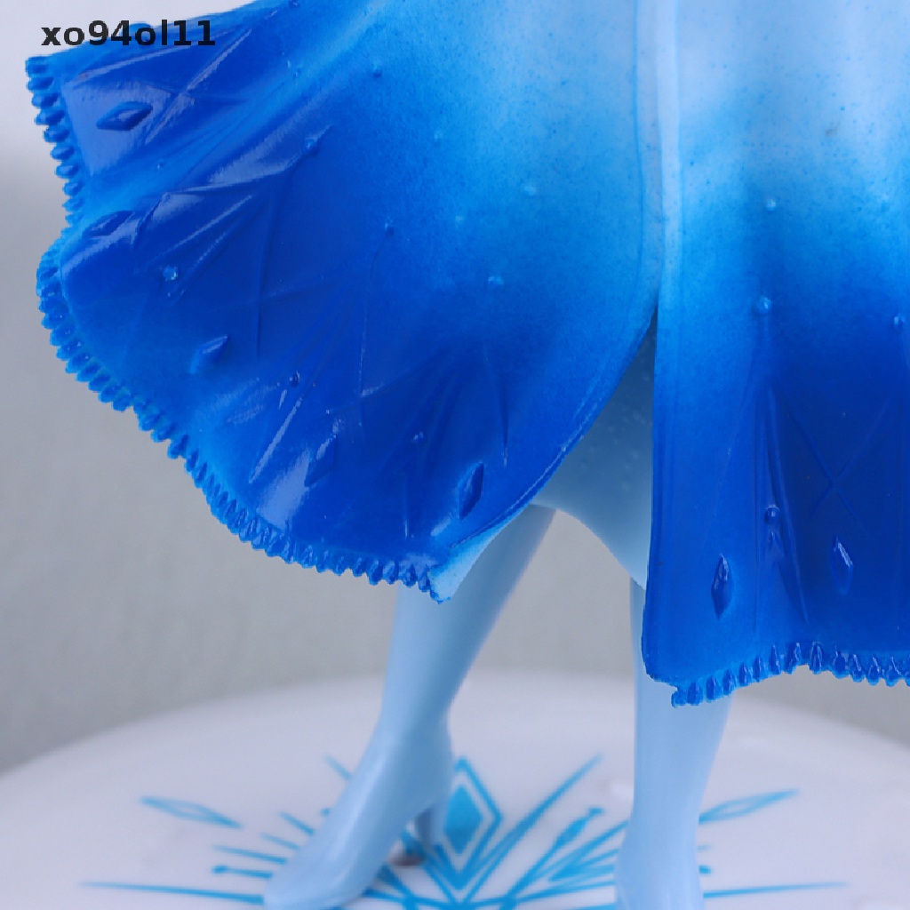 Xo 1Pc Disney Frozen Elsa Action Figure Anime Palm Fire Spirit Princess Boneka Mainan OL