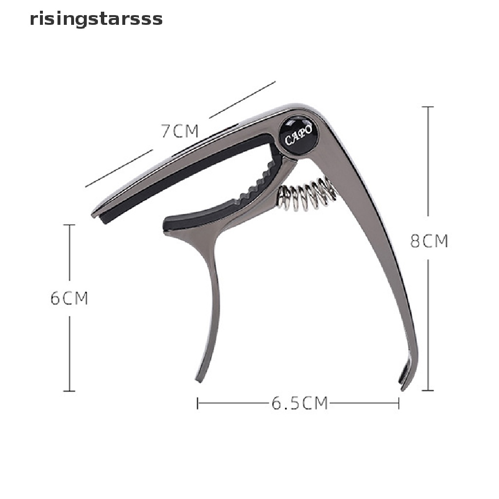 Rsid Span-new Capo Gitar Metal Untuk Akustik/Elektrik/Classic Trigger Change Tune Key Clamp Jelly