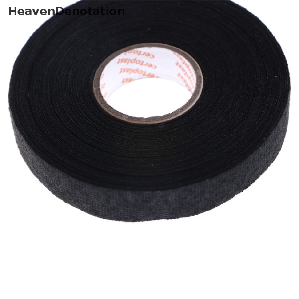 [HeavenDenotation] 19mmx 25M Perekat Kain Fabric Tape Cable Looms Wiring Harness HDV