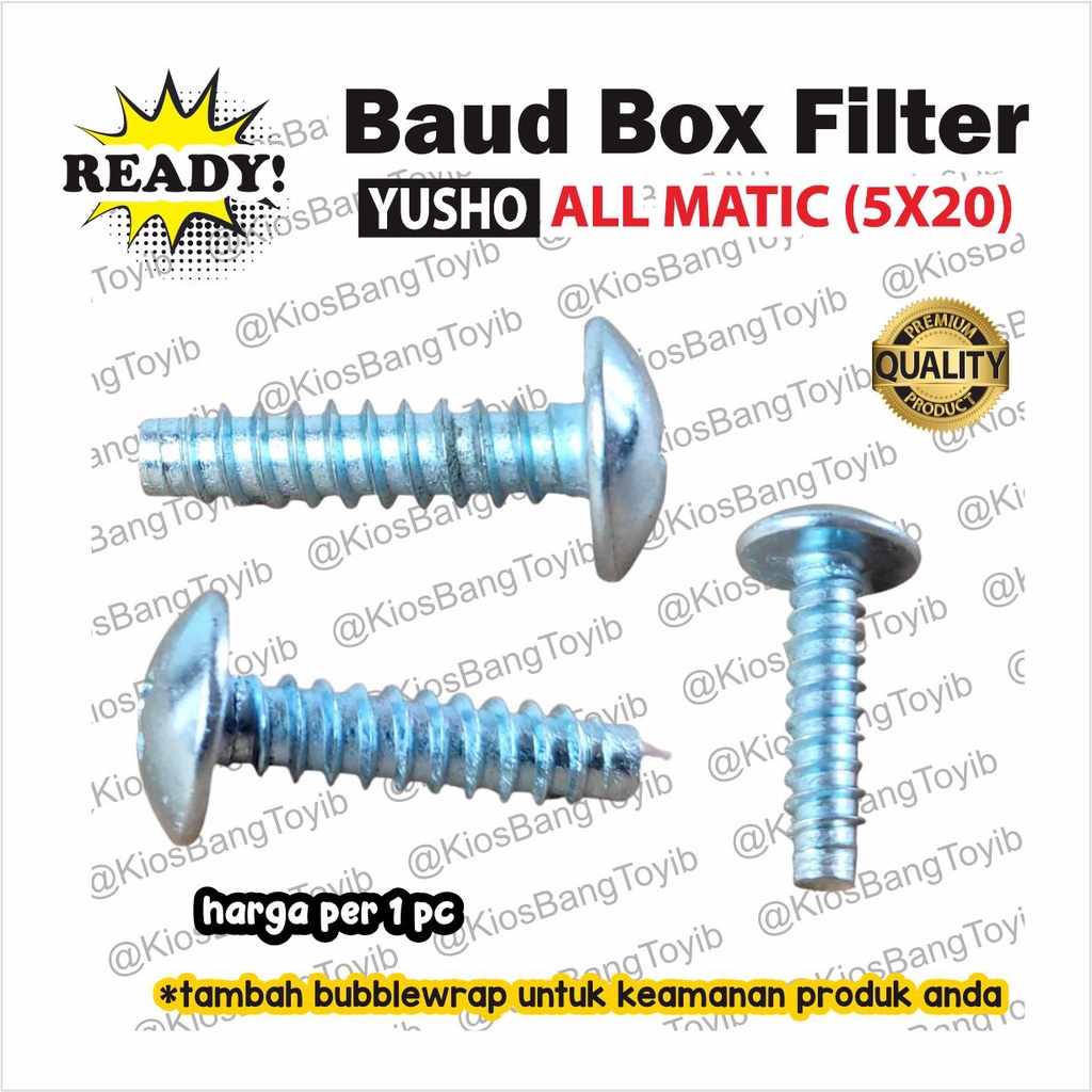 Baut Skrup Sekrup Box Filter All Matic 5x20 VARIO BEAT SCOOPY (yusho)