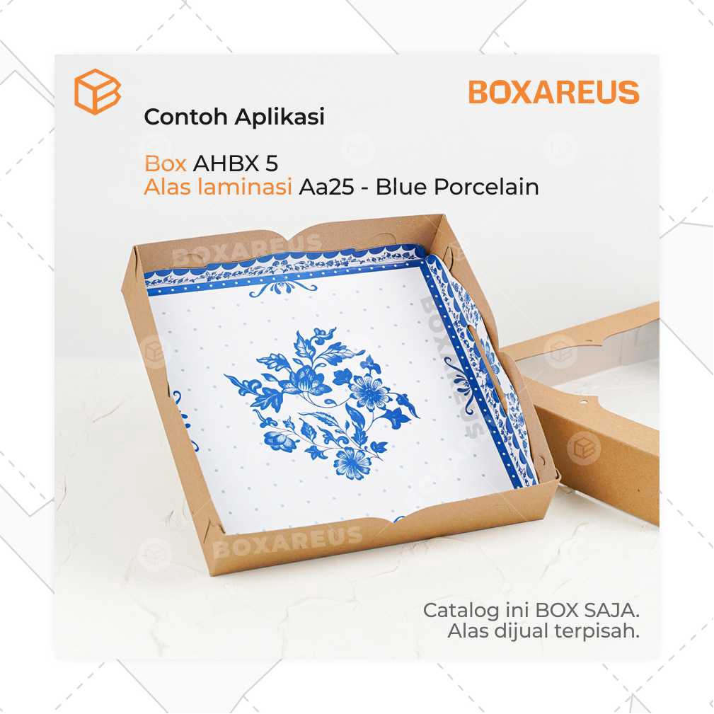 Kotak Kue Dus Bolu 25 x 25cm Box Brownies Pastry Packaging |AHBX 5