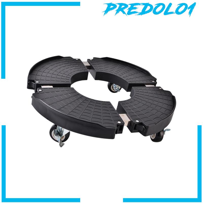 [Predolo1] Dengan Roda Rolling Plant Stand Untuk Vertical Planters Pot Bunga