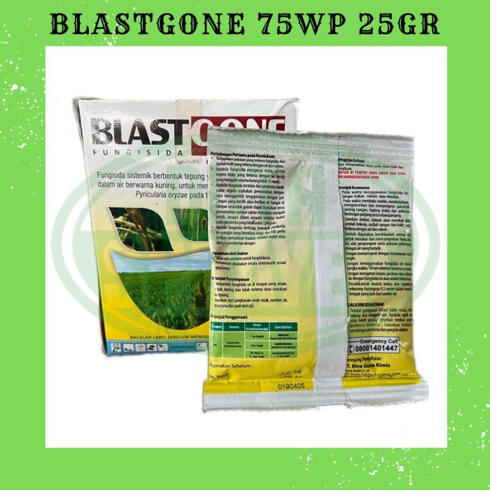 Blastgone 75WP 25gr Fungisida FMC