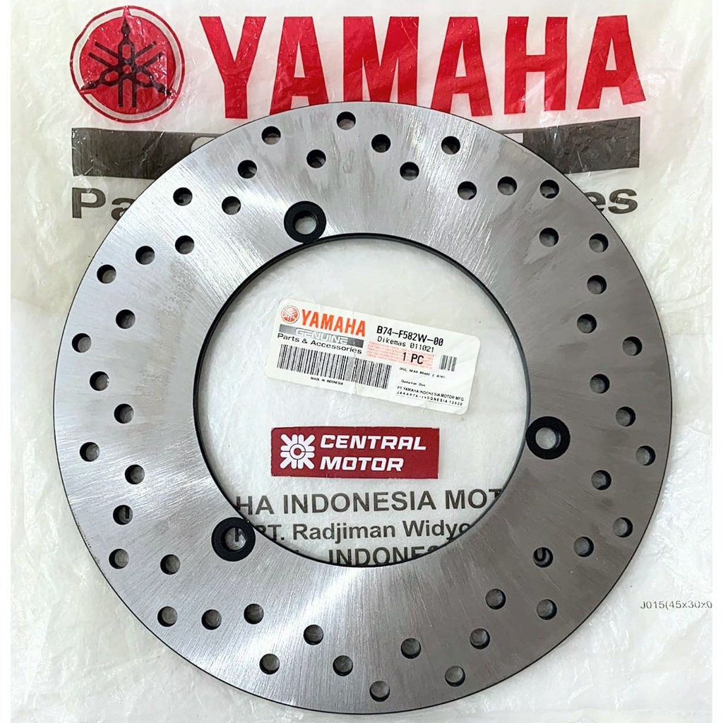 Piringan Cakram Belakang Disk Rear Brake CZD250A X-Max Xmax 250 Original Asli Yamaha B74-F582W-00