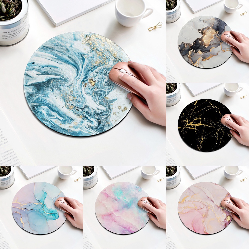 Marble Mouse Pad Game Kreatif Dan Lucu Alas Mouse Rumah Kantor Karet Mouse Pad Pink Marble Marmer Hitam Marmer Abu Marble Marmer Biru Sunset Marble Colored Marble Mouse Pad