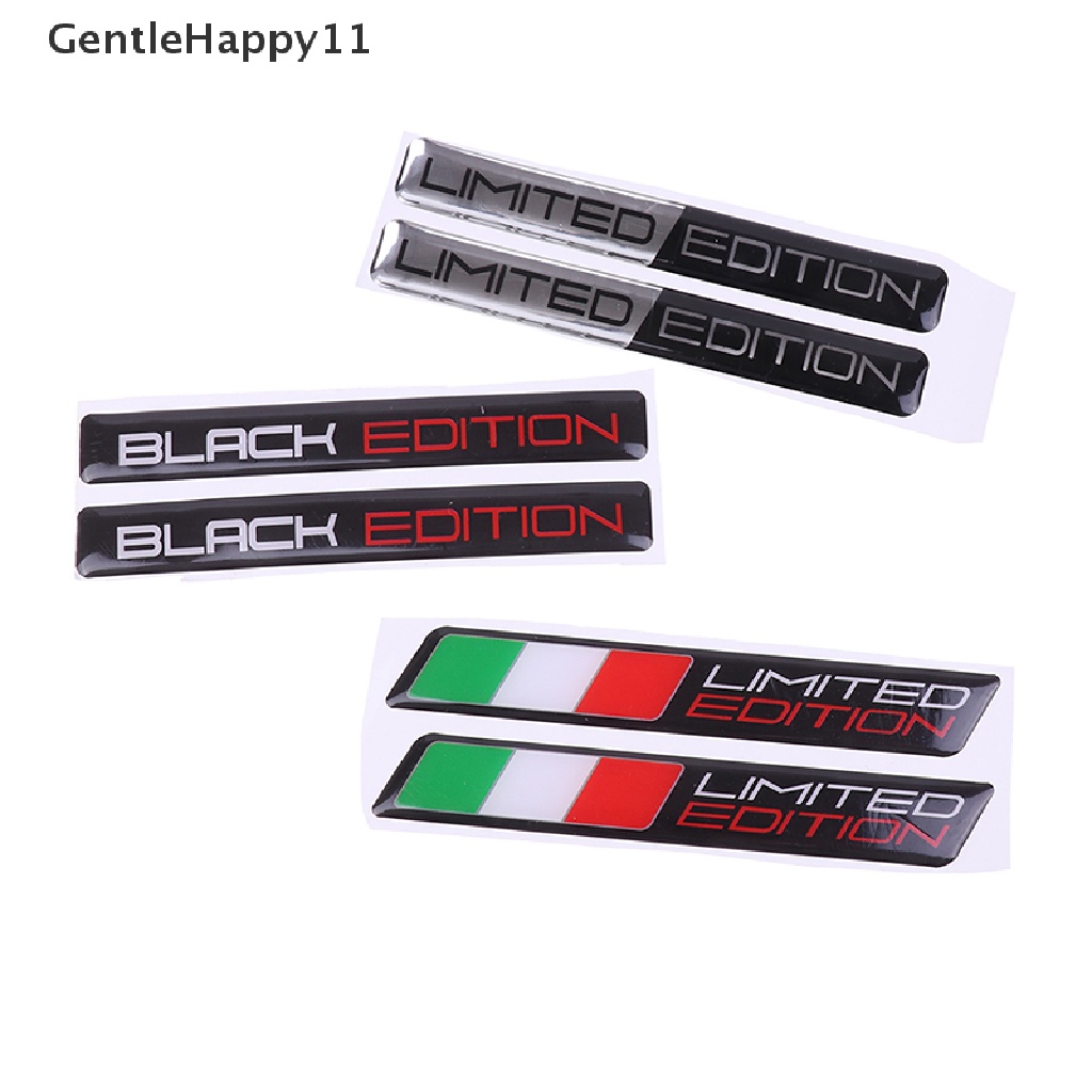 Gentlehappy 3D Stiker Mobil Limited Edition Emblem Badge Decal Case Stiker Styling Mobil id