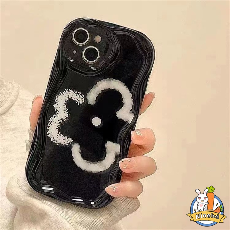 IPHONE Casing Kompatibel Untuk Iphone14 13 12 11 Pro Max X Xr Xs Max8 7 6 6s Plus SE 2020 Ins Retro Flowers Phone Case Kreatif Silikon Soft Cover Full Lensa Anti Jatuh Cover Pelindung