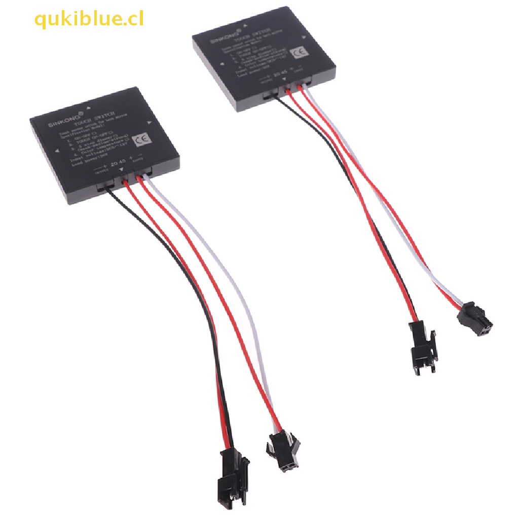 Qukiblue 5-12V Saklar Cermin Kamar Mandi Touch Switch Sensor Untuk Lampu Led Cermin Headlight cl