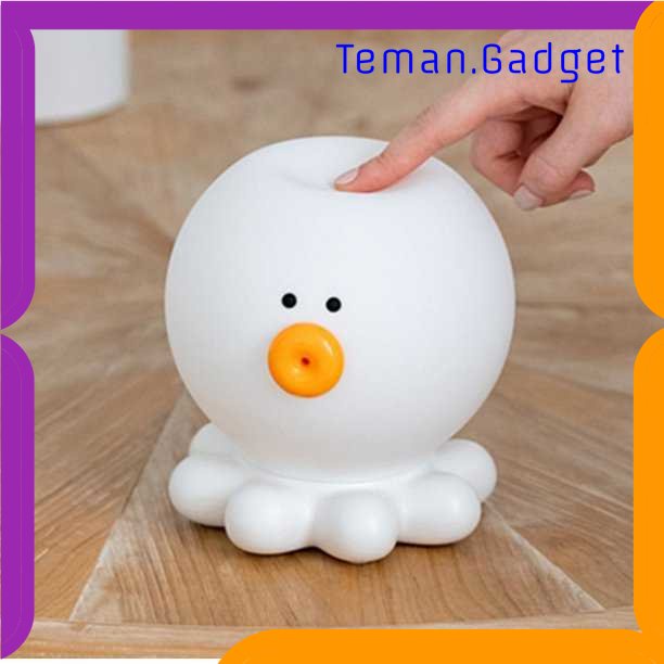 TG - LMP Toyella Lampu Tidur LED Model Gurita Silikon Lamp Warm White 5W - 352A