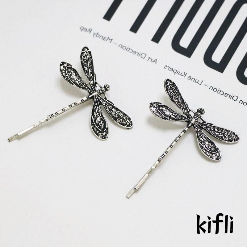 [KD] Messy Beauty Vintage Hairpin Dragonfly Hair Clip Sweet Aksesori Rambut