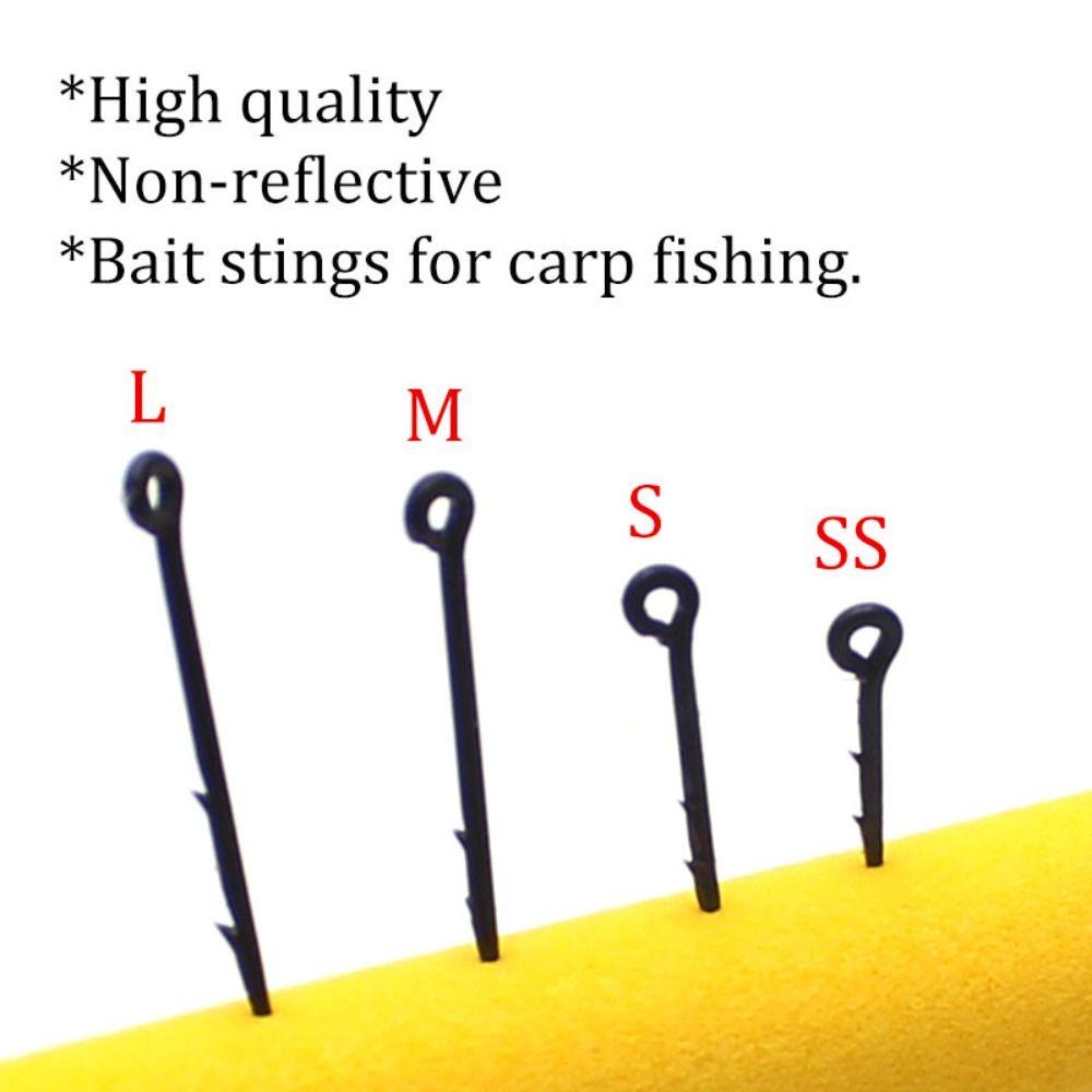 Lanfy Jarum Umpan Domba Kait Mata Lurus Gagang Jarum Aksesoris Memancing Ikan Gurame Spike Carp Bait Needle Hook Needle Hook Umpan Logam Sengatan