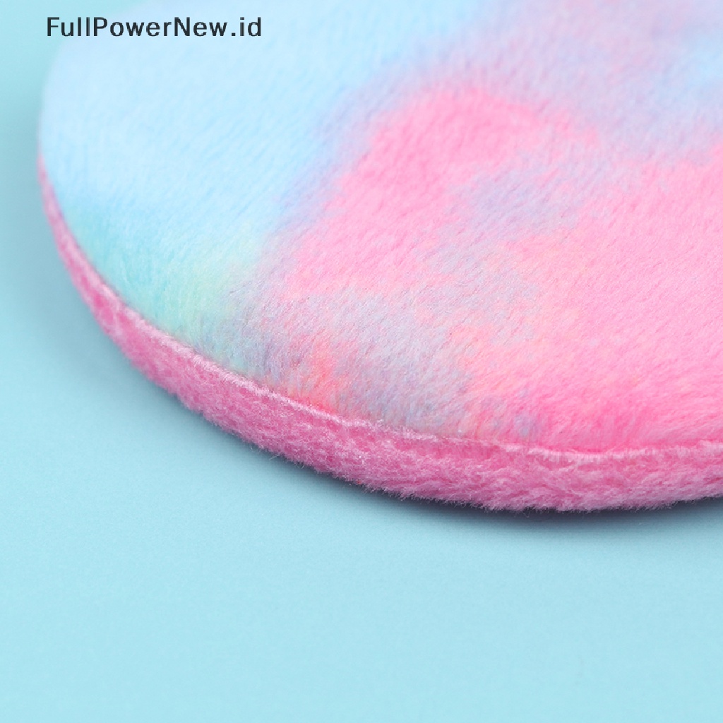 Power2/5pc Mini Segitiga Velvet Powder Puff Kecantikan Wajah Makeup Spons Lembut Cotton Pad ID