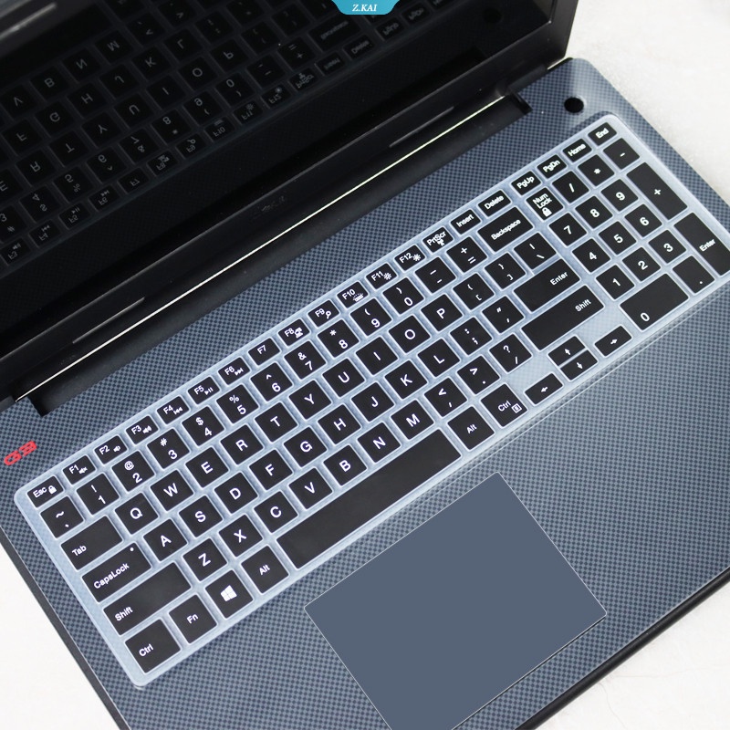 Cover Keyboard Laptop TPU Untuk Model 15.6 Inch Dell Inspiron 15-5568 5570 5577 3558s Film Pelindung Tahan Lembab [ZK]