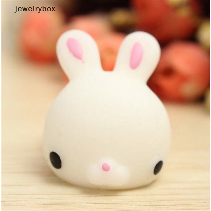 [jewelrybox] Mochi Cute Bunny Kelinci Licin Pencet Penyembuhan Penghilang Stres Mainan Hadiah Decor Butik